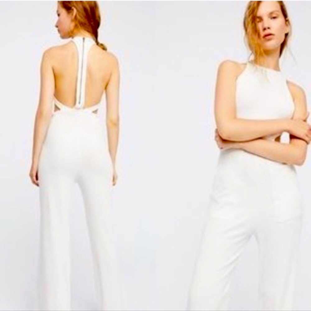 Free People Gotta Go Jumper White Size Small